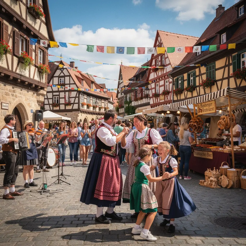 Bunte Herbstblätter im Englischen Garten in München, ideal für einen entspannten Spaziergang.